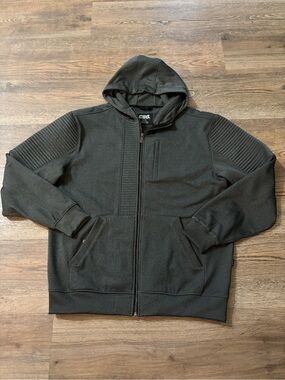 CSG Men's Zip-Up Hooded Sweater size XL